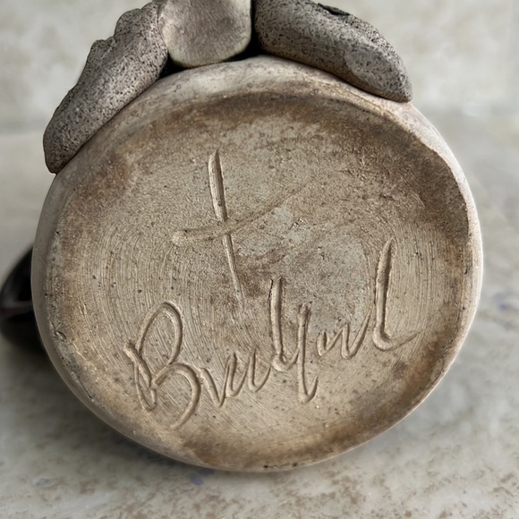 Bradford Pottery Face Mug Studio Signed Grandpa - Picture 6 of 7